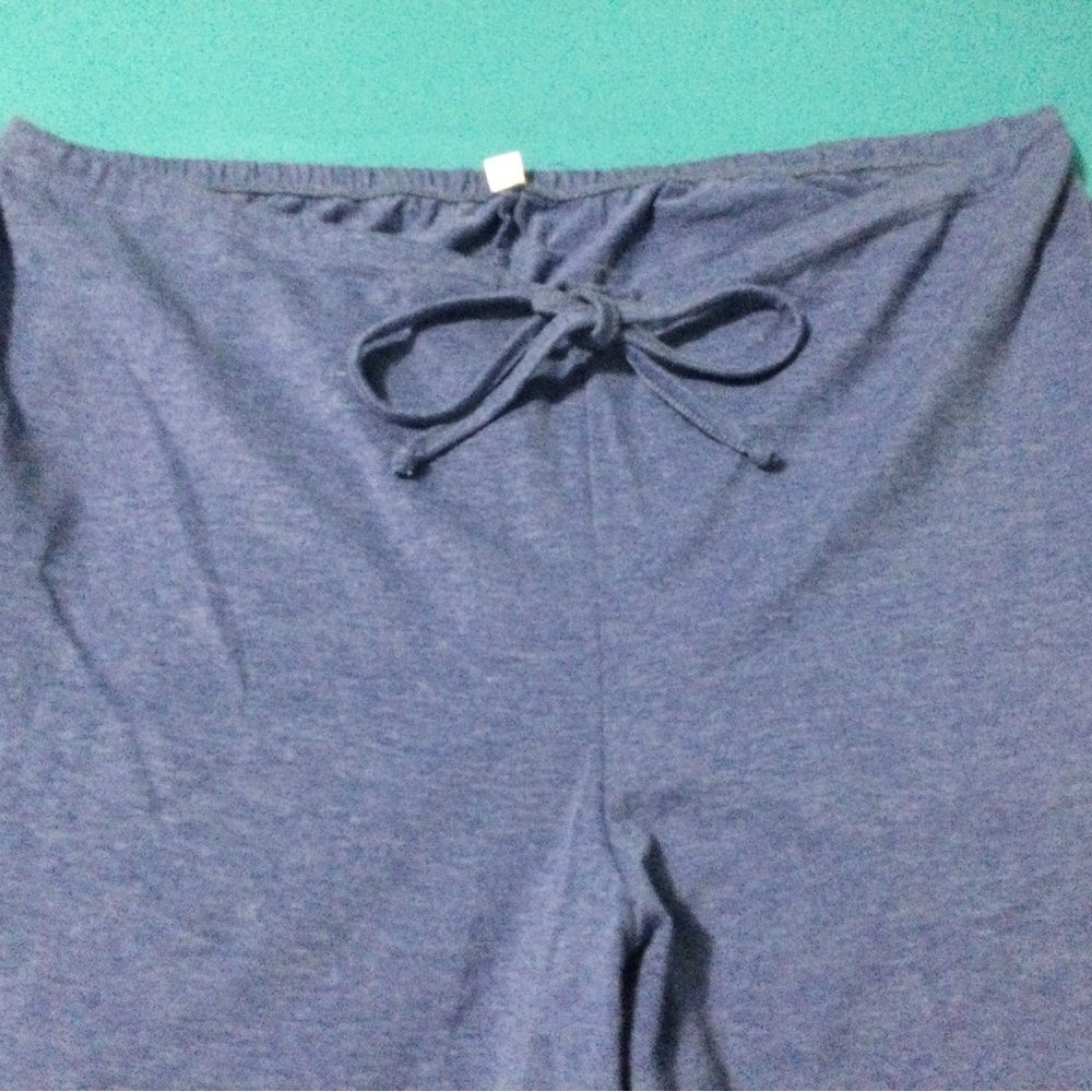Blue-Indigo Pyjama Pants. - Picture 2 of 4